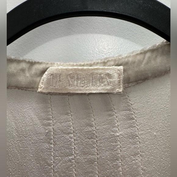 CP Shades Regina Velvet Silver Rayon Silk Tunic Small - Picture 3 of 3